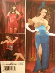 Simplicity Sewing Pattern 2535 Ladies / Misses Chicago Saloon Dress Size 16-24