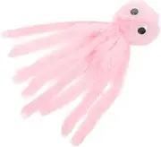 Generic Cat Toys Interactive Plush Octopus Kitten Teaser Toy Chew Proof Indoor Cat Activity
