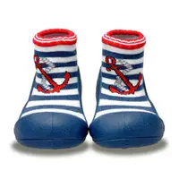 在飛比找蝦皮商城優惠-韓國 Attipas 快樂腳襪型學步鞋-水手深藍【麗兒采家】