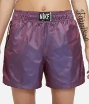 Nike High Rise Woven Shorts Iridescent Fuchsia Glow Plus Size 1X NWT B14-1