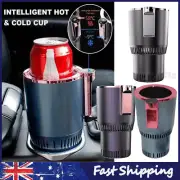 2 In 1 Car Warm Cold Cooling Cup Car Office Heating LED Temp Display Drinks Cup