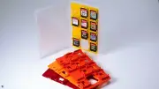 Nintendo Switch Game Card Holder Organizer Case: Inferno Color Collection