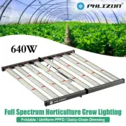 Phlizon 450W 640W LED Grow Light Bars Full Spectrum Commercial Indoor Plants Veg