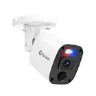 Add-On DVR Flashing Light Bullet Camera with Sensor Spotlight, 4K UHD Video, ...