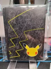 Pokemon TCG Pikachu Celebrations 25th Anniversary ETB Card Sleeves 65 ct New