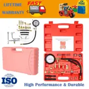Car Gasoline Fuel Injector Pump Pressure Tester Tool kit Automotive 0-140 PSI AU