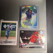 2022 Bowman Chrome Virtuosic Vibrations Luisangel Acuna #VV-19