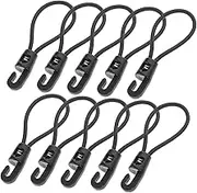 JUMPLAWN 20pcs Elastic Bungee Cord for Luggage Durable Hooks Versatile Straps for Camping Hiking and Outdoor Activities Lightweight Portable Elastic Ropes for Multifunctional Use