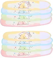 Hohopeti Cotton Navel Belt 8pcs Printed Newborn Belly Bands Nursery Cord for Infants