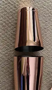 Copper Cocktail Set, 28oz & 18oz Boston Shaker Tin Bartender