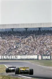 Didier Pironi Tyrrell 008 Ford leads Emerson Fittipaldi Fitti- 1978 Old Photo