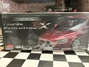 Sunstar 1/18 Mitsubishi Lancer evo X maroon NIB