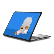 MacBook Pro 13-inch (M1 / M2 / Intel) Impact Case Checkered Corgi Mirror