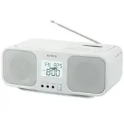 Sony Infrared CD Radio Cassette Recorder CFD-S401 White CFD-S401 W