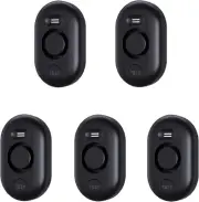 5 Pack WD60 Water Leak Detectors for Home, 100Db Water Sensor Alarm for Basement