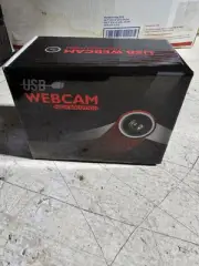 1080P Webcam with Microphone USB Streaming Computer External Web Camera. @97
