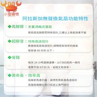 ✨現貨秒出✨異味阻斷無聲換氣扇 阿拉斯加 新世紀708V 浴室換氣扇 抽風機 電風扇 排風機 排風扇 靜音扇 浴室通風扇