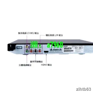 【可開發票】熱賣飛利浦DVP3690/93 3560K高清DVD影碟機HDMI 話筒接口USB 播放器