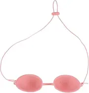 VICASKY 1 Pair Tanning Bed Goggles Eye Shade for Eye Protection Light Protection for Beauty Treatments Suitable for Hair Removal