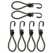 6 Pcs Tent Accessories Rope Tensioners Camping Movable Hook Awning Hooks