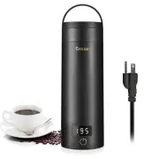 Travel Electric Tea Kettle Portable Small Mini Coffee Kettle, with 4 Variable...