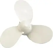 Aluminum Alloy 3 Blade Outboard Propeller Metal Outboard Propeller 7 1/4X5-A for Marine Boat Motor 2 Stroke 2 Horsepower Accessories Aluminum-Alloy Part