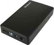 Simplecom SE325 Tool Free 3.5" SATA HDD to USB 3.0 Hard Drive Enclosure Black