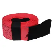 4 in. x 30 ft. x 20,000 lbs. Tow and Lifting Strap with Hook and Loop in Red