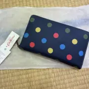 m730 CathKidston Blue Travel Wallet Passport Case MultiCard Organizer New