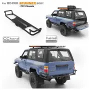 Stainless Steel Rear Bumper for RC4WD 4RUNNER Body + TF2 Chassis TUBE RC CAR
