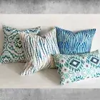 Mix Match Sofa Pillow Cases BOHO Abstract Print Linen Blend Cushion Cover