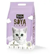 Kit Cat Soya Lavender Clumping Cat Litter - 7L