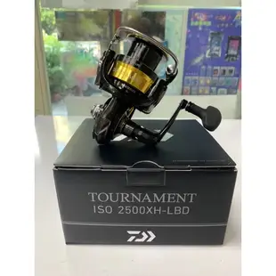 ［三重東區］Daiwa 22 TOURNAMENT ISO 2500XH-LBD 手煞車捲線器 紅蟳 海釣 磯釣