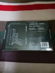 Stopbox Pro, Compact, Walther, Handgun Retention device, Sealed Box, Drop Tested