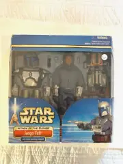Star Wars Attack of the Clones Jango Fett with Accessories Action Figure 2002