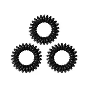 3x Glammar Tangle Tie Black 3pk