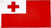 Tonga Flag 3' x 5' - Tongan Flags 90 x 150 cm - Banner 3x5 ft Light Polyester - AZ FLAG