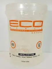 ECO Styler Professional Styling Gel Krystal Clear 2.36 Liter 80floz 5Lbs