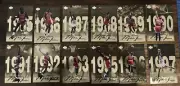 Michael Jordan Upper Deck Gold Refractor Cards Full Set of 12 - Mint