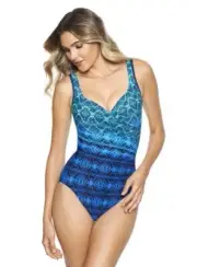Miraclesuit Ocean Ombre It's A Wrap One Piece