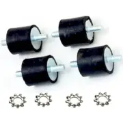 Clarke Alto Floor Sander Replacement Rubber Mount Set of 4