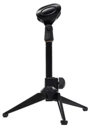 Rockville Podcast Podcasting Tripod Dynamic Microphone Desktop Stand+Mic Clip