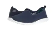 NEW SKECHERS MICROBURST SLIP ON LOAFER SHOES WOMENS 9.5 NAVY FREE SHIP
