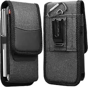 Takfox Extra Large Phone Holster for Samsung Galaxy S24 Ultra Note 20 Ultra S23 Plus S22 S21 FE 5G Note 10 Plus A35 A55 A14 A23 A15,iPhone 15 Pro Max 14 XR Belt Clip Holster Phone Holder Pouch Case