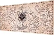 Grupo Erik Harry Potter The Marauder's Map XXL Mouse Mat - Desk Pad - 31.5 Inch x 13.78 Inch Non-Slip Rubber Base Mouse Pad, Gaming Mouse Pad, Keyboard Mouse Mat - Harry Potter Gifts