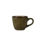 Tuxton China Inc Artisan Geode 3-1/2 oz. Walnut Porcelain Espresso Cup - 2 Dz