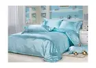 4 Pieces Satin Sheets 100% Pure Silk Luxurious Ultra-Soft Smooth Bedding Coll...