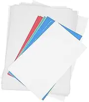 1Set Cross Stitch Transfer Paper Water-Soluble Tracing and Copy Paper for Embroidery and Art Projects Total with Color Options Designs and Creative Works