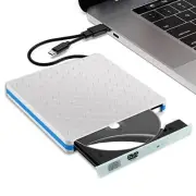 External CD DVD Drive Slim USB C Writer Portable C & USB 3.0 CD-RW DVD-R Comb...