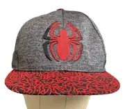 New Era 9fifty Spider Man Hat Adjustable Snapback 6 Panel Cap Brim Detail Marvel